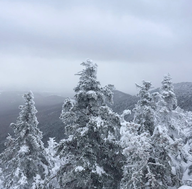 Vermont Christmas snowboarding