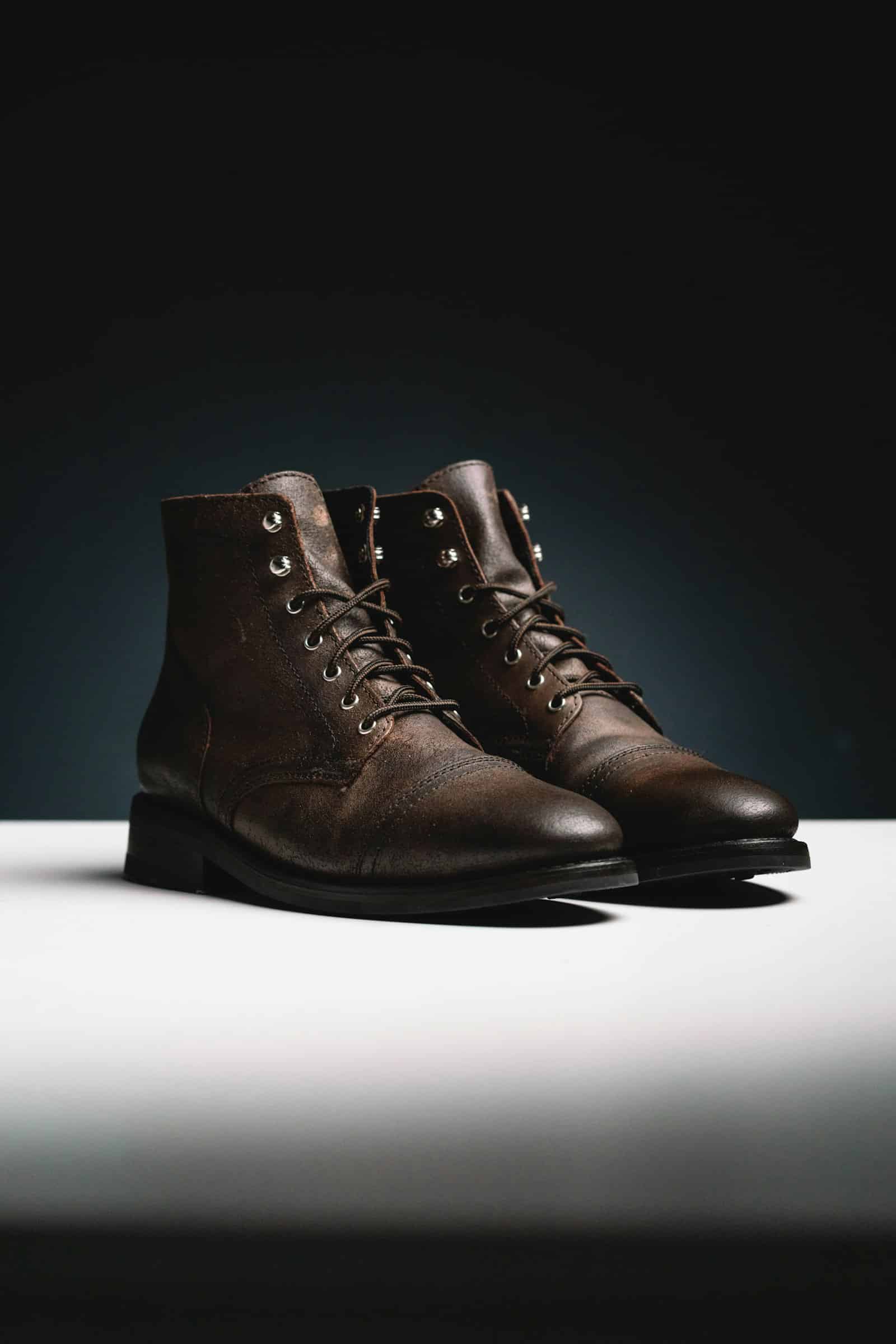 Brown suede chukka boots