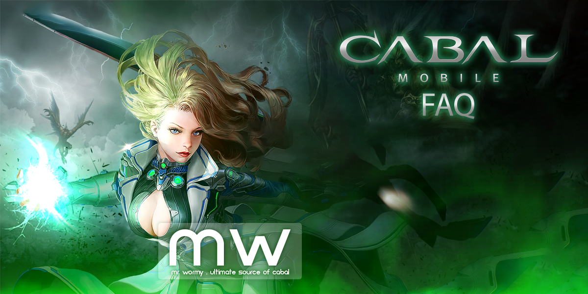 Go to this website to register for a playpark account: Cabal Mobile Frequently Asked Questions Mr Wormy