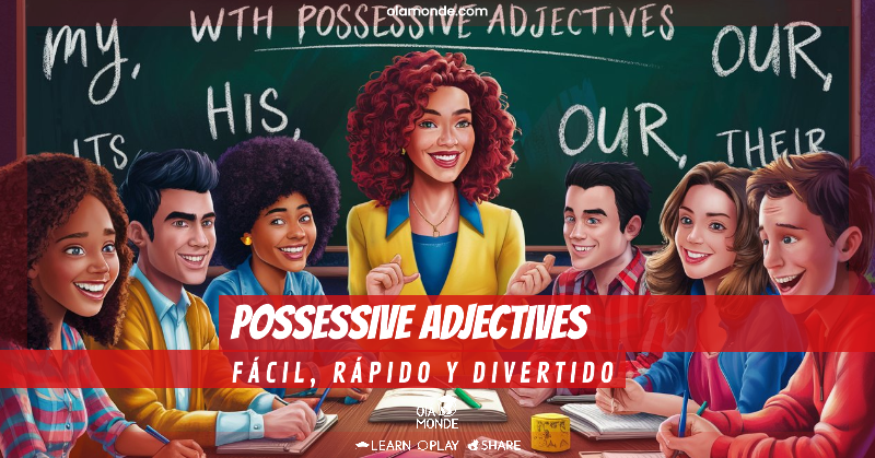 inglés carlos yarlequé POSSESSIVE ADJECTIVES