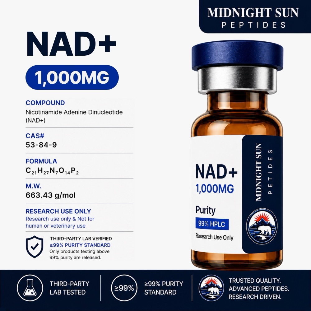 NAD+ 1000mg Nicotinamide Adenine Dinucleotide