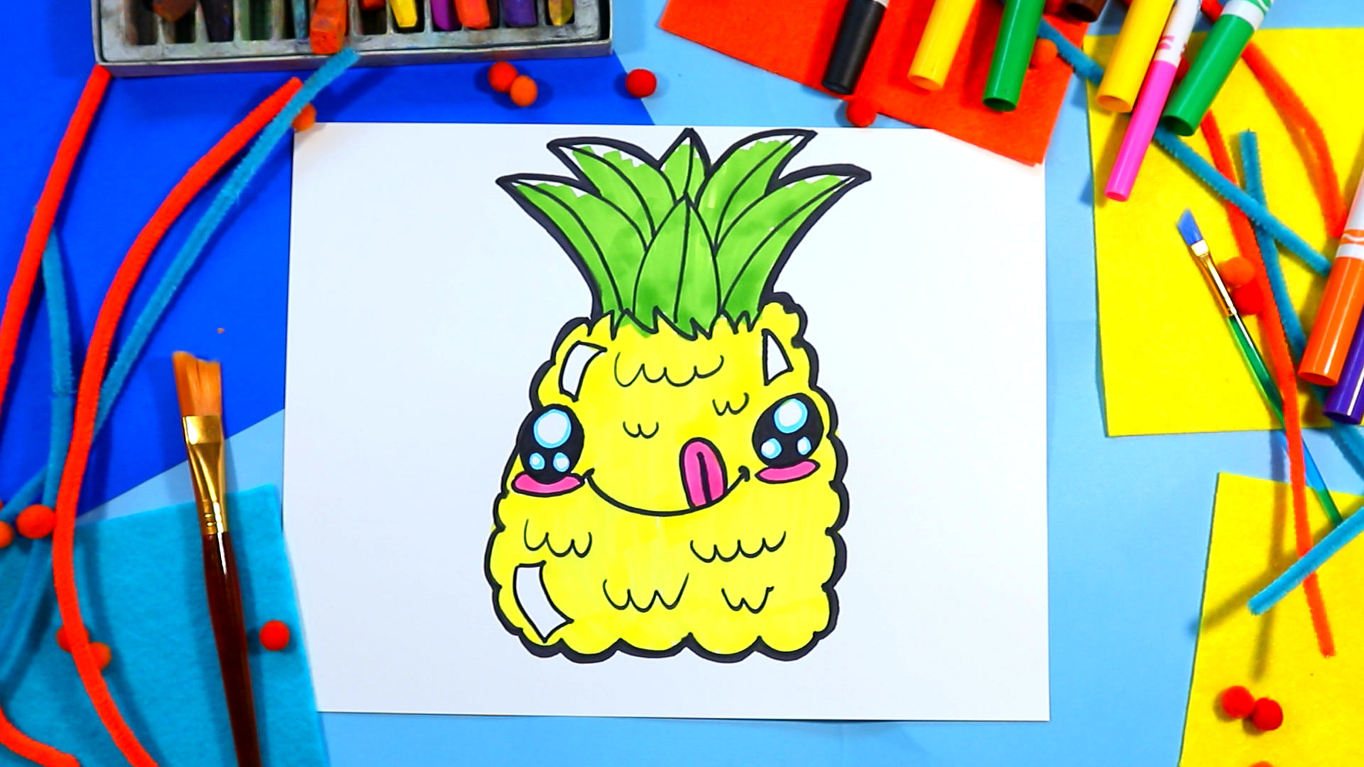 100 Cartoons for Kids Drawing Course for at Home or in Your Classroom!