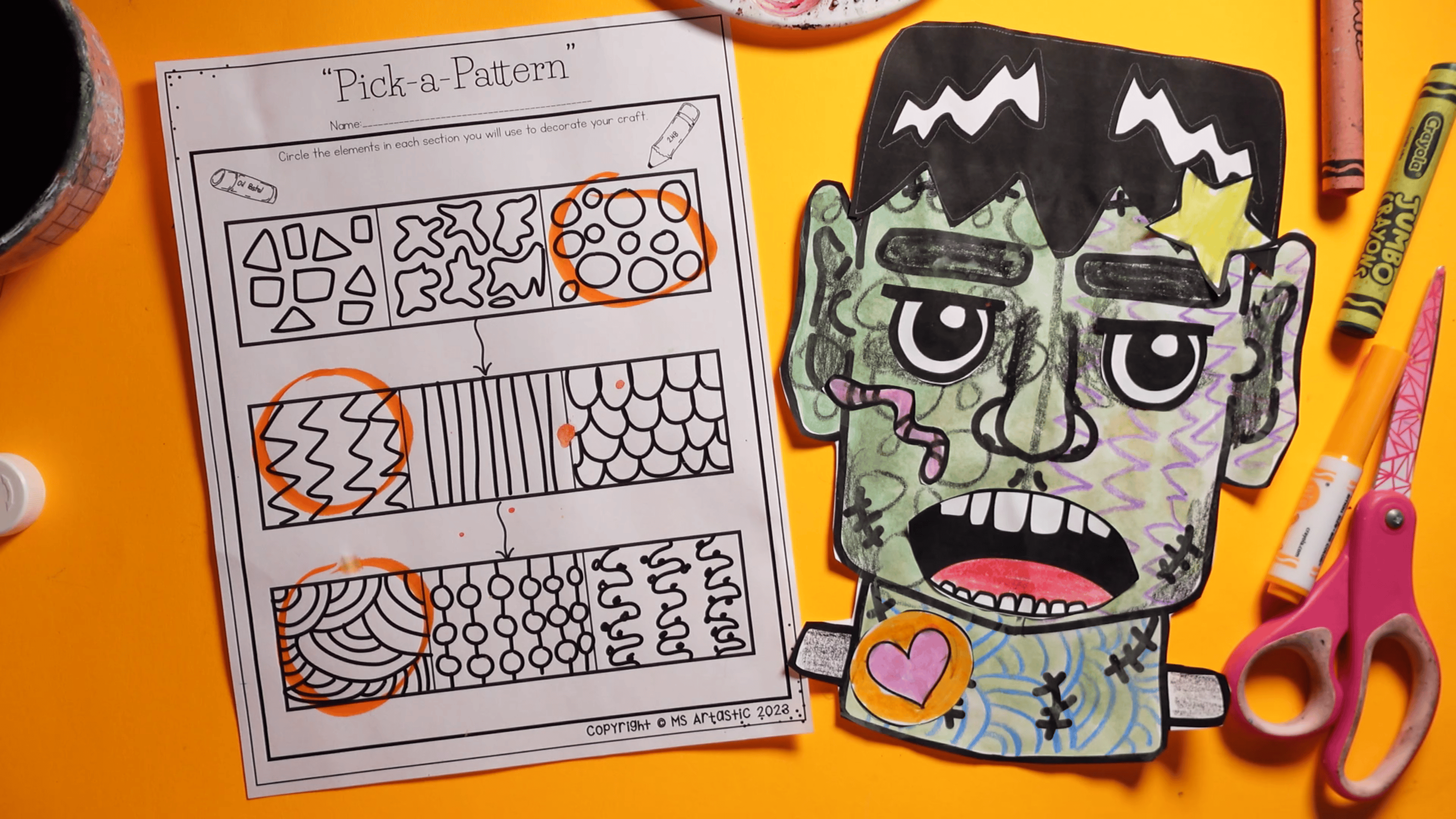 10 Halloween Art Activities | Bell Ringers, Fast Finishers & Sub Plans