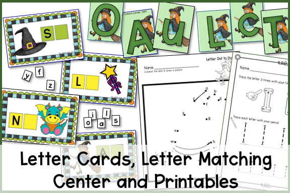 Teach Letters with Room on the Broom