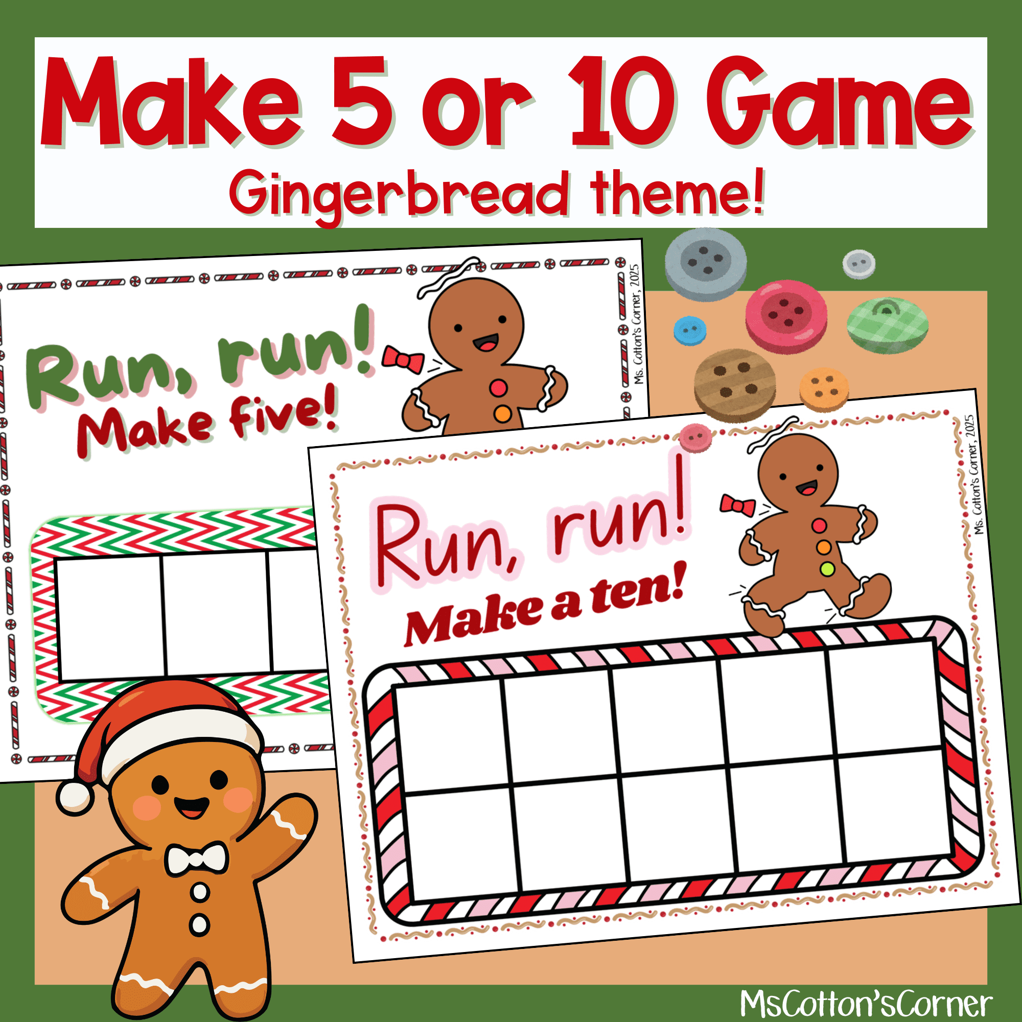 Christmas Kindergarten Math Activities