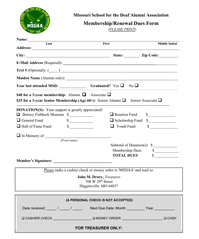 Picture of 2026 Membership-Form