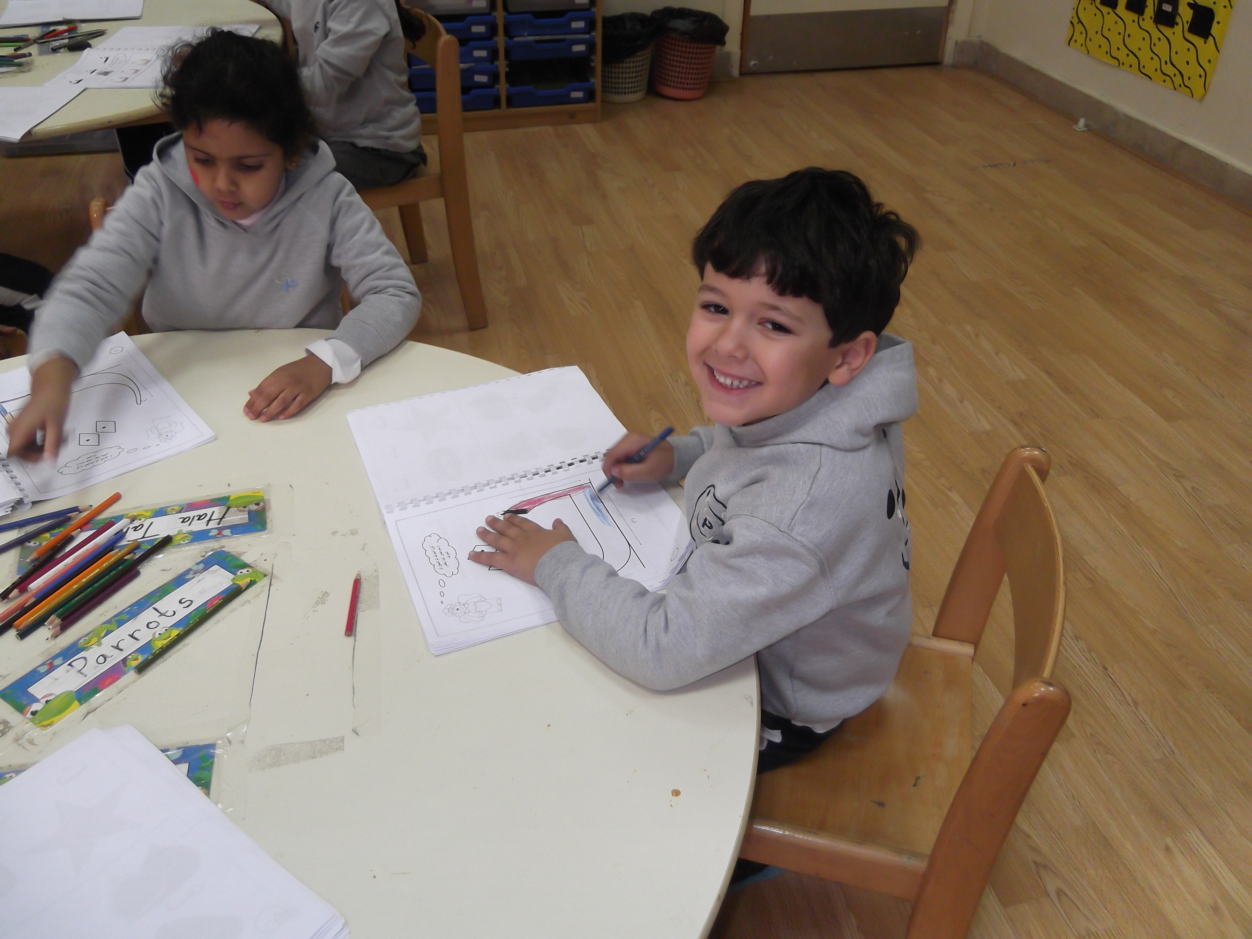 During the Arabic session