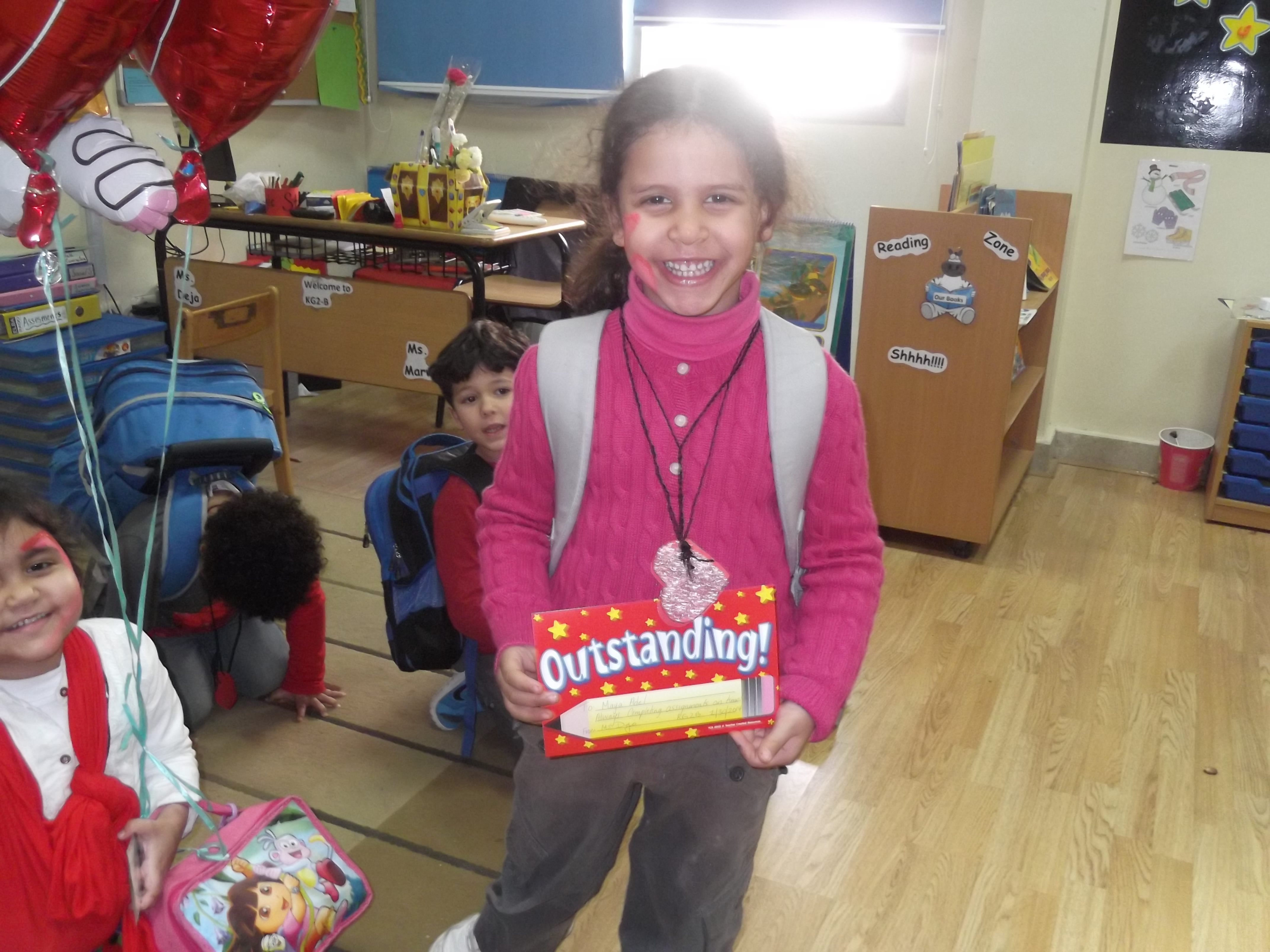 Go Maya! What a big smile :)