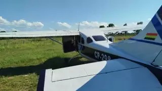 Justiça leiloa avião boliviano apreendido com 477 kg de cocaína em fazenda de Porto Murtinho, MS