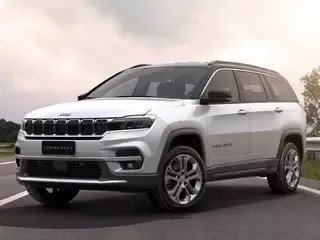 Jeep Commander branco, modelo incluído no programa de financiamento Move Brasil para motoristas de app