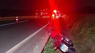 Acidente na BR-163 em Dourados resultou na morte de Gleydson Felipe Castilho Ferreira, de 19 anos