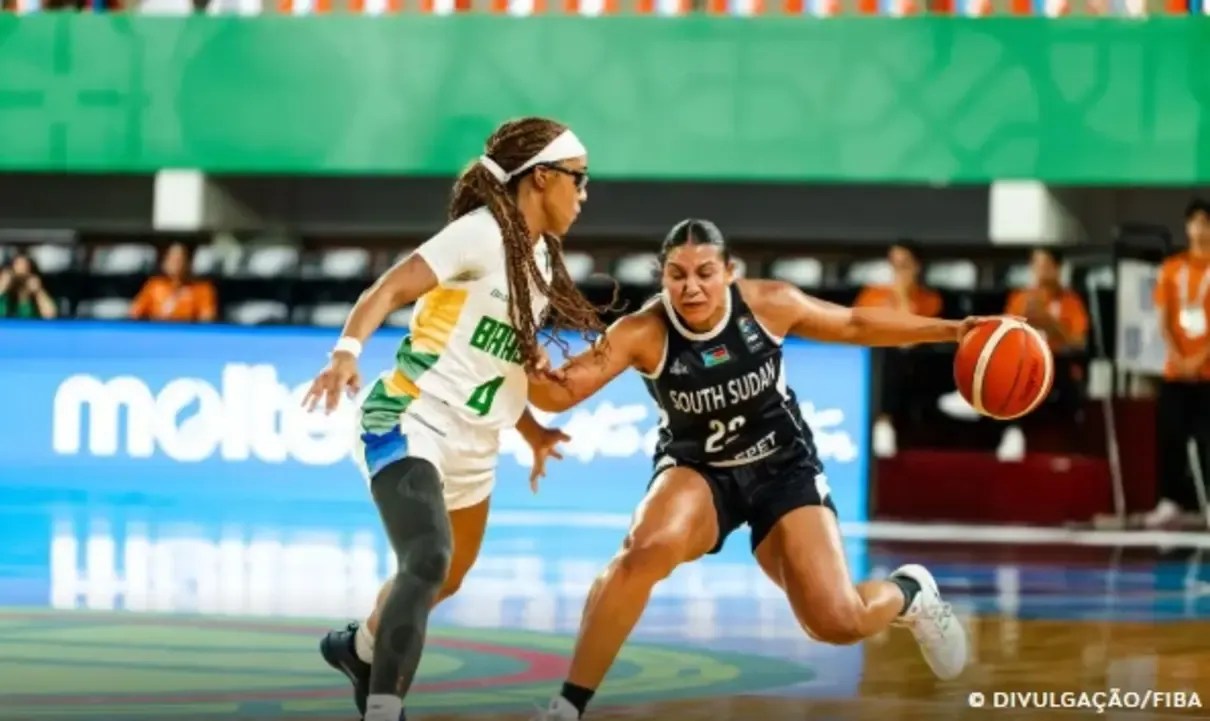 Seleção feminina de basquete do Brasil perde para Sudão do Sul na estreia do qualificatório pré-olímpico
