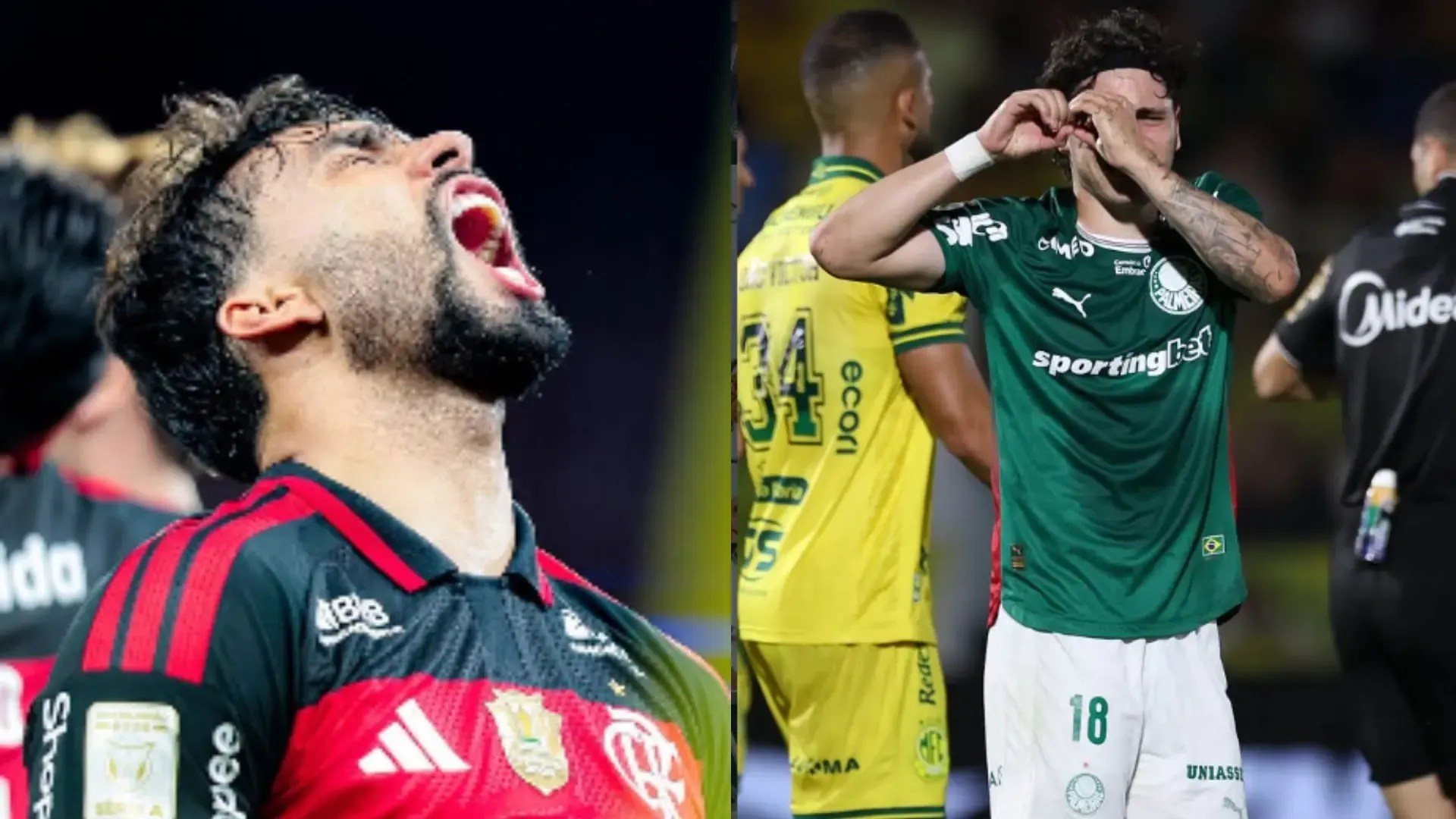 Seis jogos do Brasileirão movimentam a disputa pela liderança no domingo