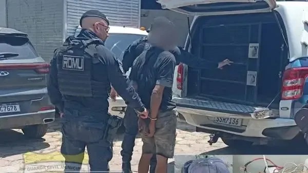 Homem preso ao furtar fios elétricos no depósito da Fundação de Cultura em Corumbá