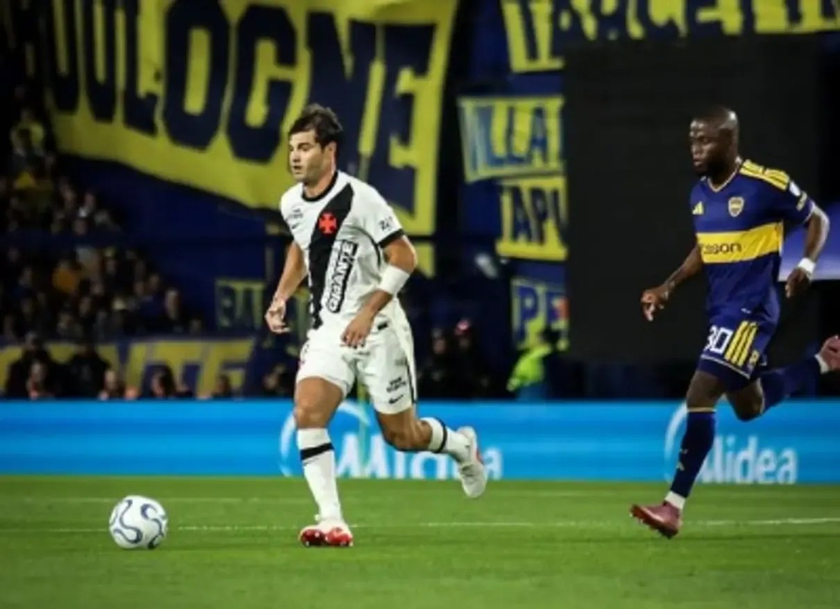 Vasco vence Boca Juniors em La Bombonera e abre vantagem por vaga na final da Sul-Americana