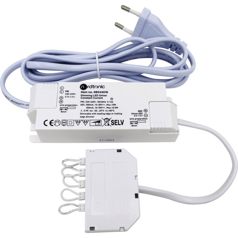 LED-Driver 350A CC skreddersydd for plug-and-play system for GABRIELLA og tilsvarende fra NORDTRONIC