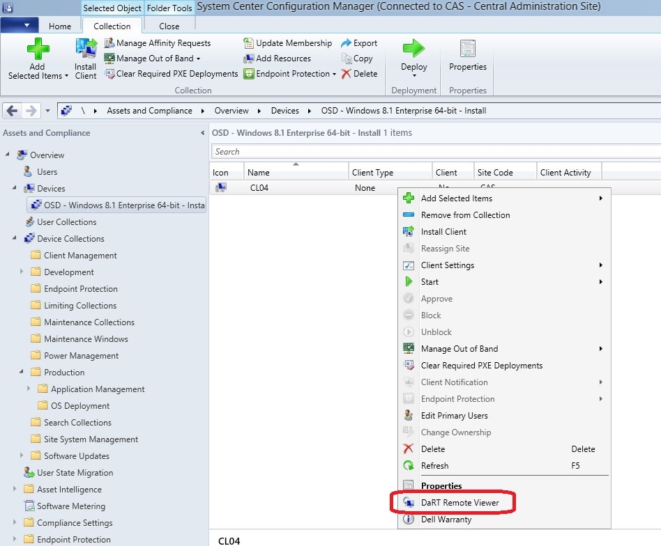 Integrate Dart Remote Viewer In Configmgr 2012 R2 Console Msendpointmgr