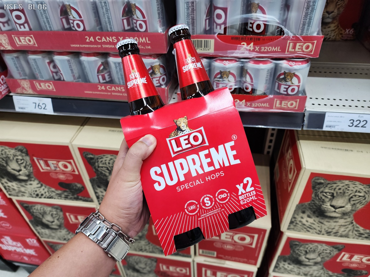 Food Blog: ลองชิม LEO SUPREME Special Hops Signature Edition Brew