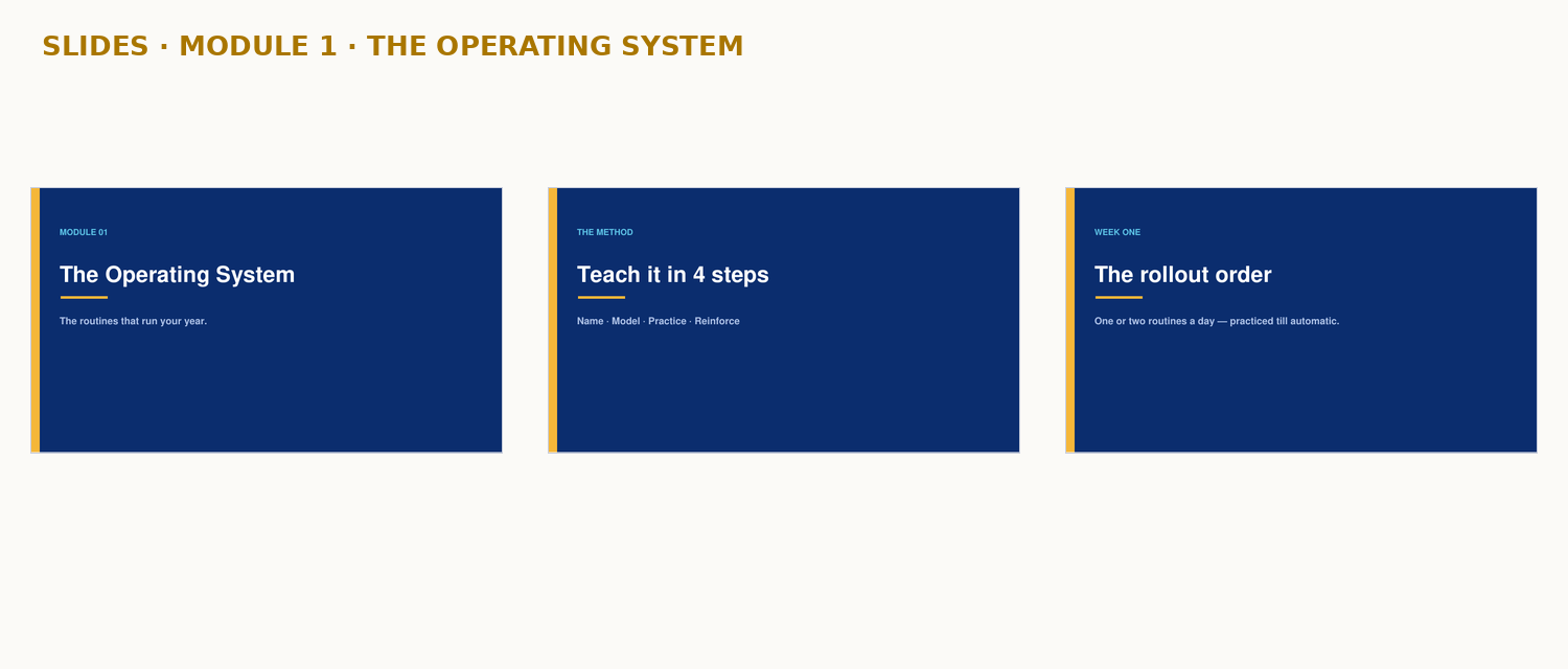 Module 1 slides