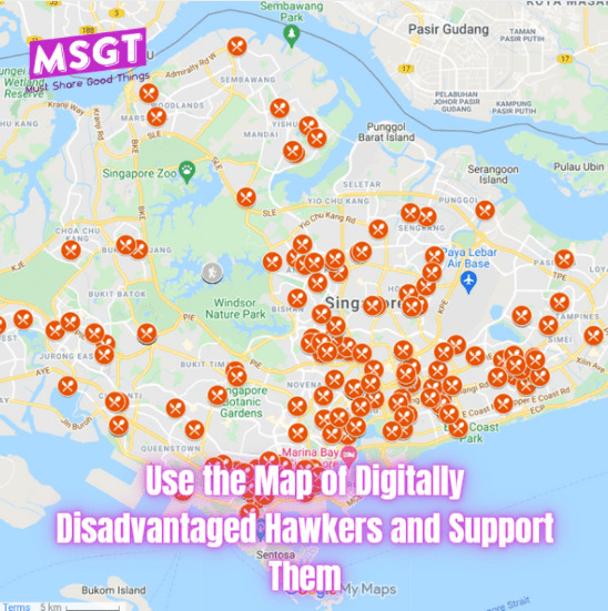 Use the Map of Digitally Disadvantaged Hawkers and Support Them