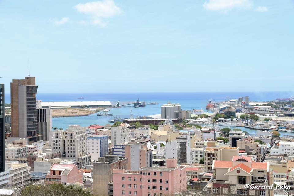 View of Port Louis and harbour