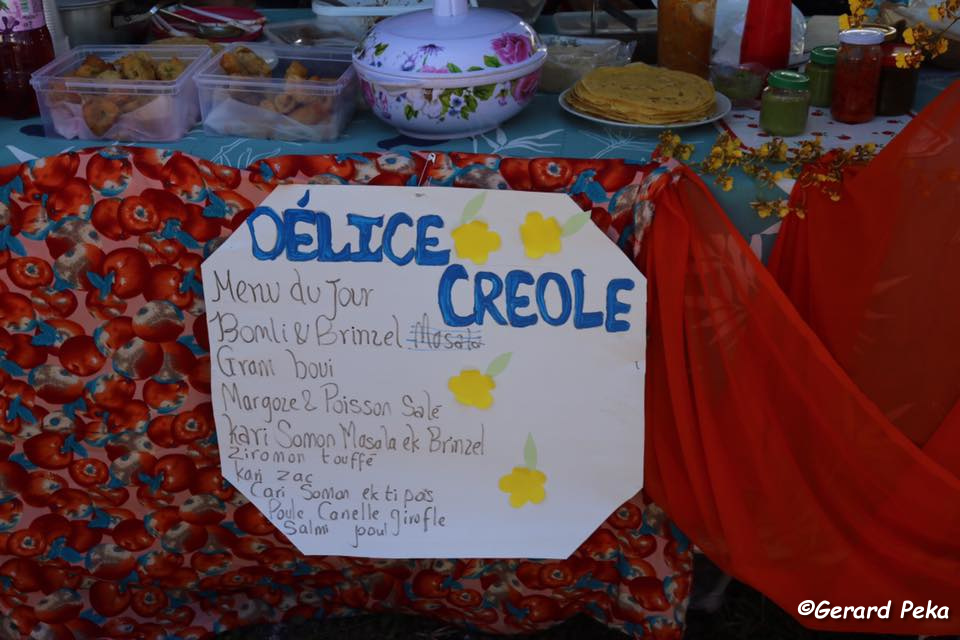 Creole menu
