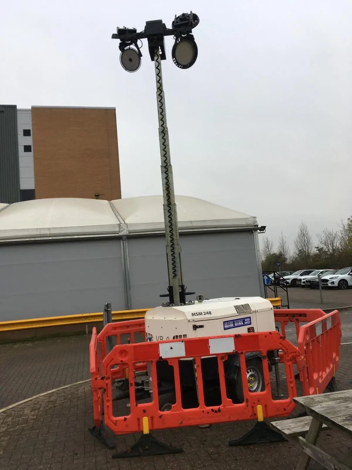 LED Lighting Tower Hire in Shropshire