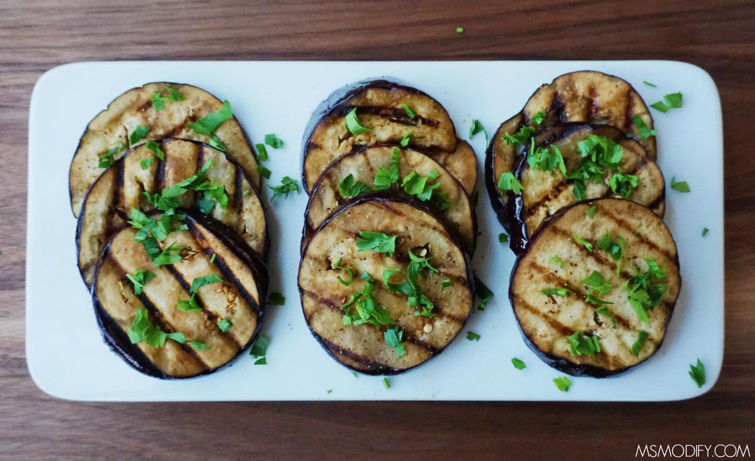 Grilled Balsamic Eggplant MsModify