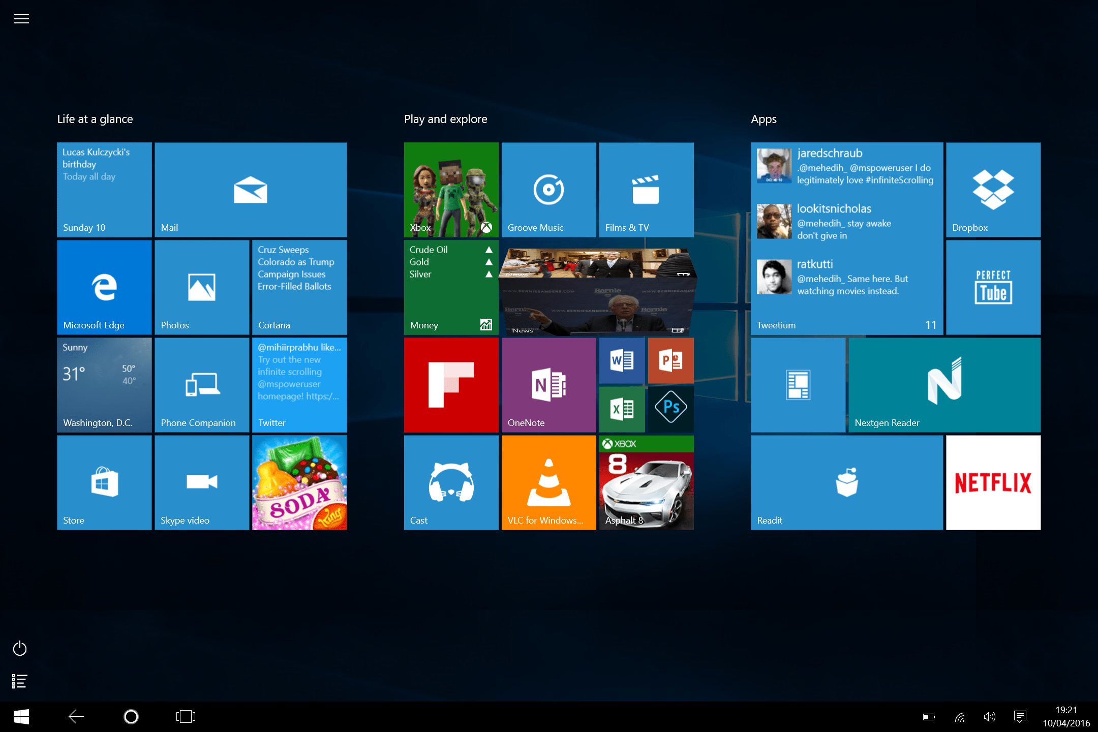 How to screenshot on windows 10 tablet mode