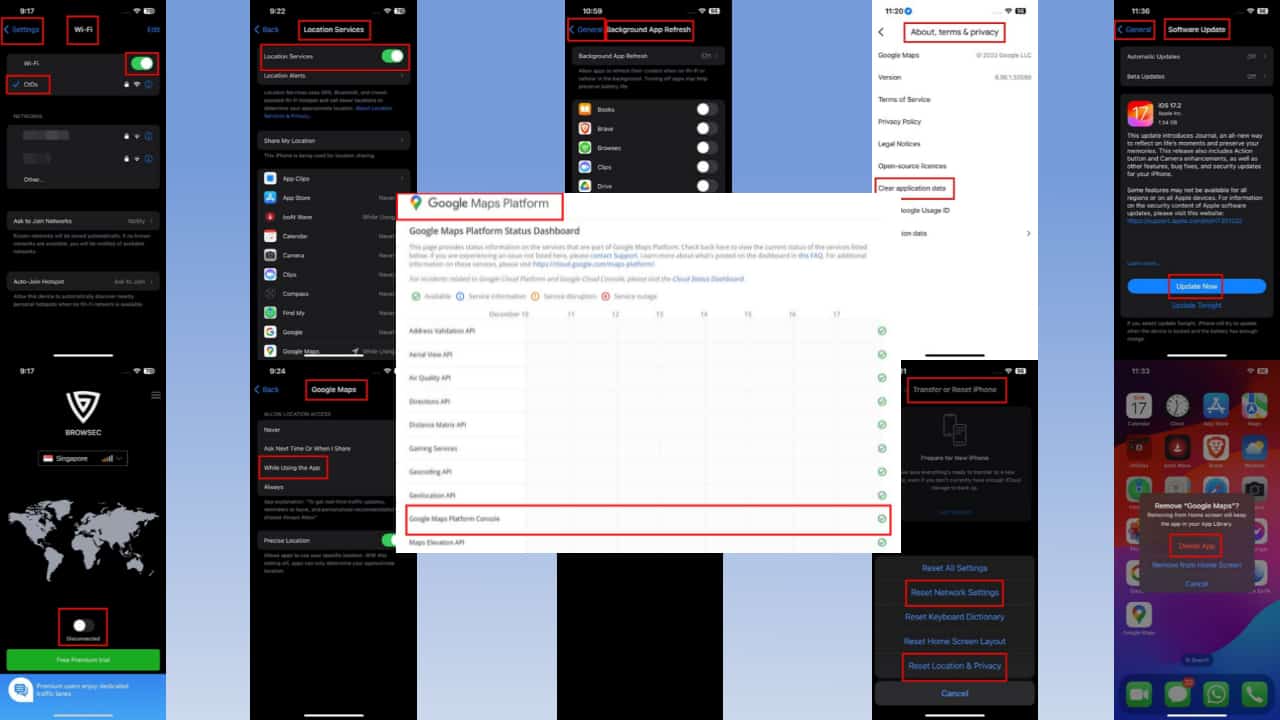 Google Maps Not Working On IPhone 14 Best Fixes Google Maps Not Working On IPhone 