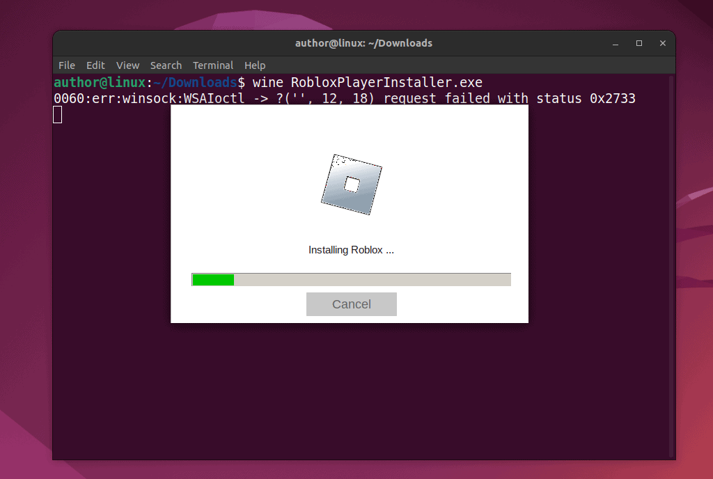 Roblox For Linux Guide Running Without Wine Installing Roblox On Linux 