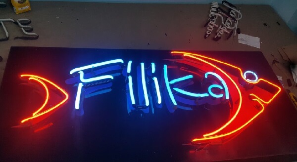 Lamba Makes Neon Artworks Infused With Arabic Culture Witness This