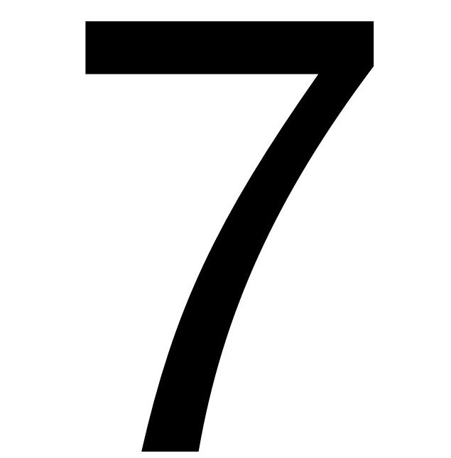 كل ما تبحث عنه لتفسير الرقم 7 في المنام لابن سيرين وكبار المفسرين