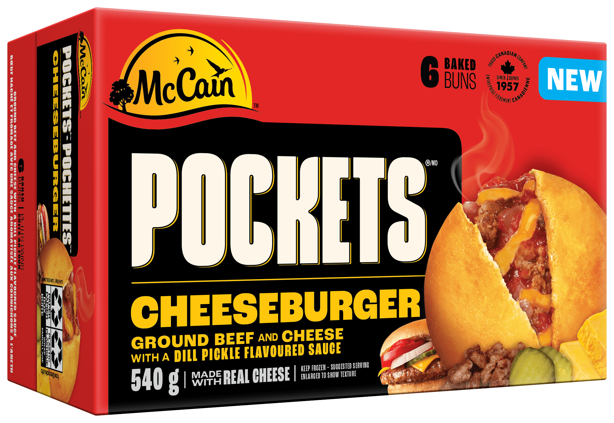 McCain® Pizza Pockets® - Quick & Tasty Baked Pizza Snacks