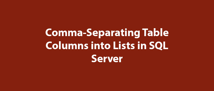 List Table Columns In Sql Server Mssql Query - 4K Ocean Images for Desktop