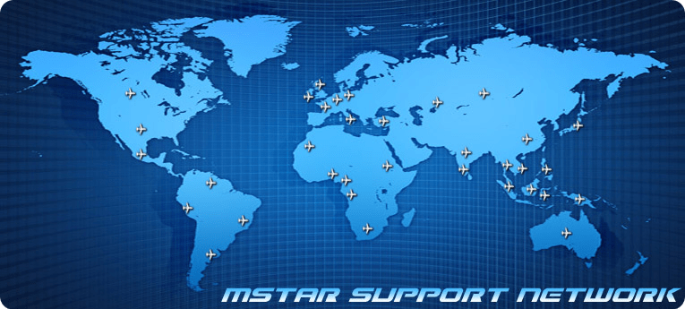 A map of the world with many planes flying around it.