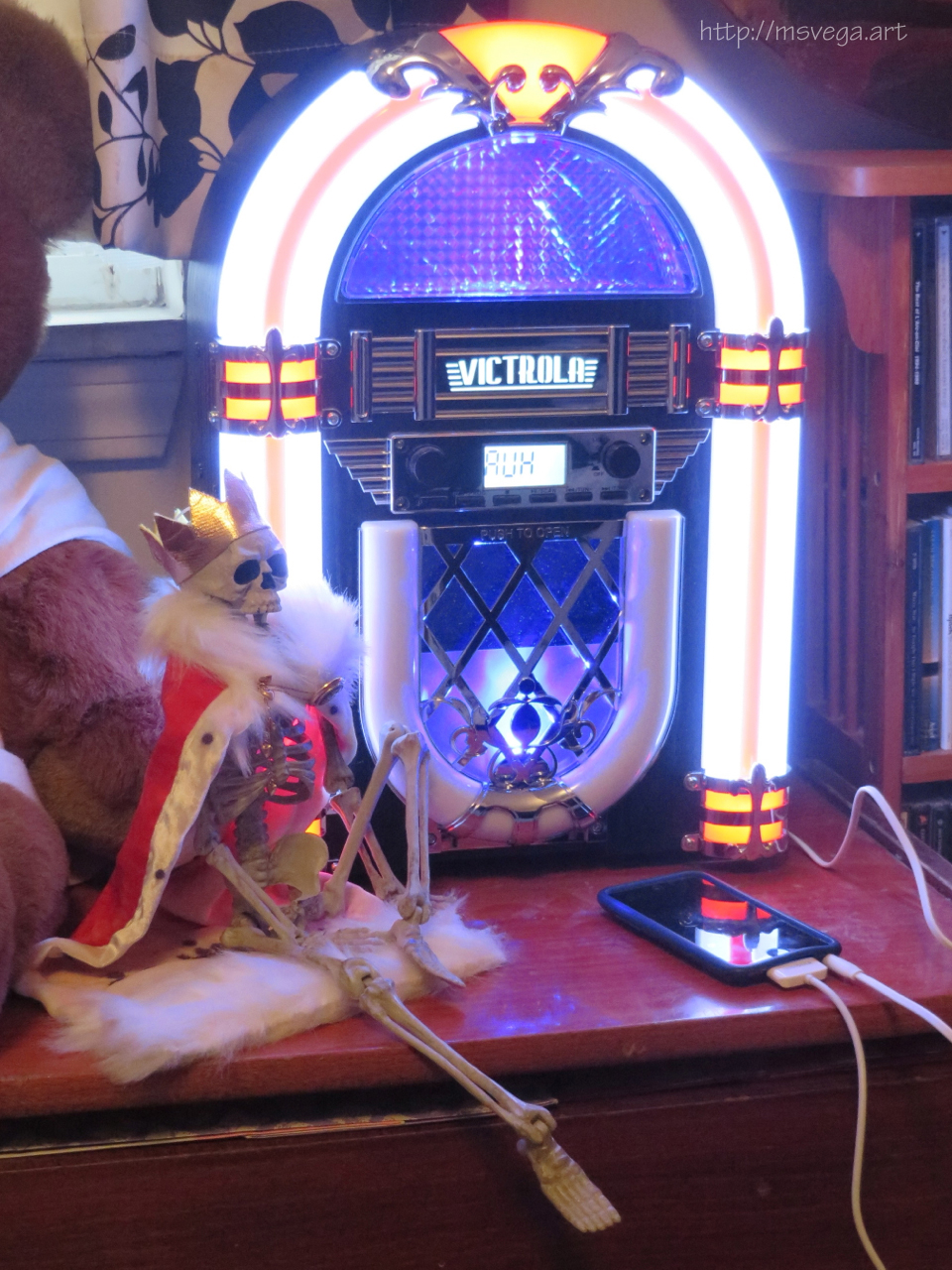 Relaxing to "Dance of Pales"