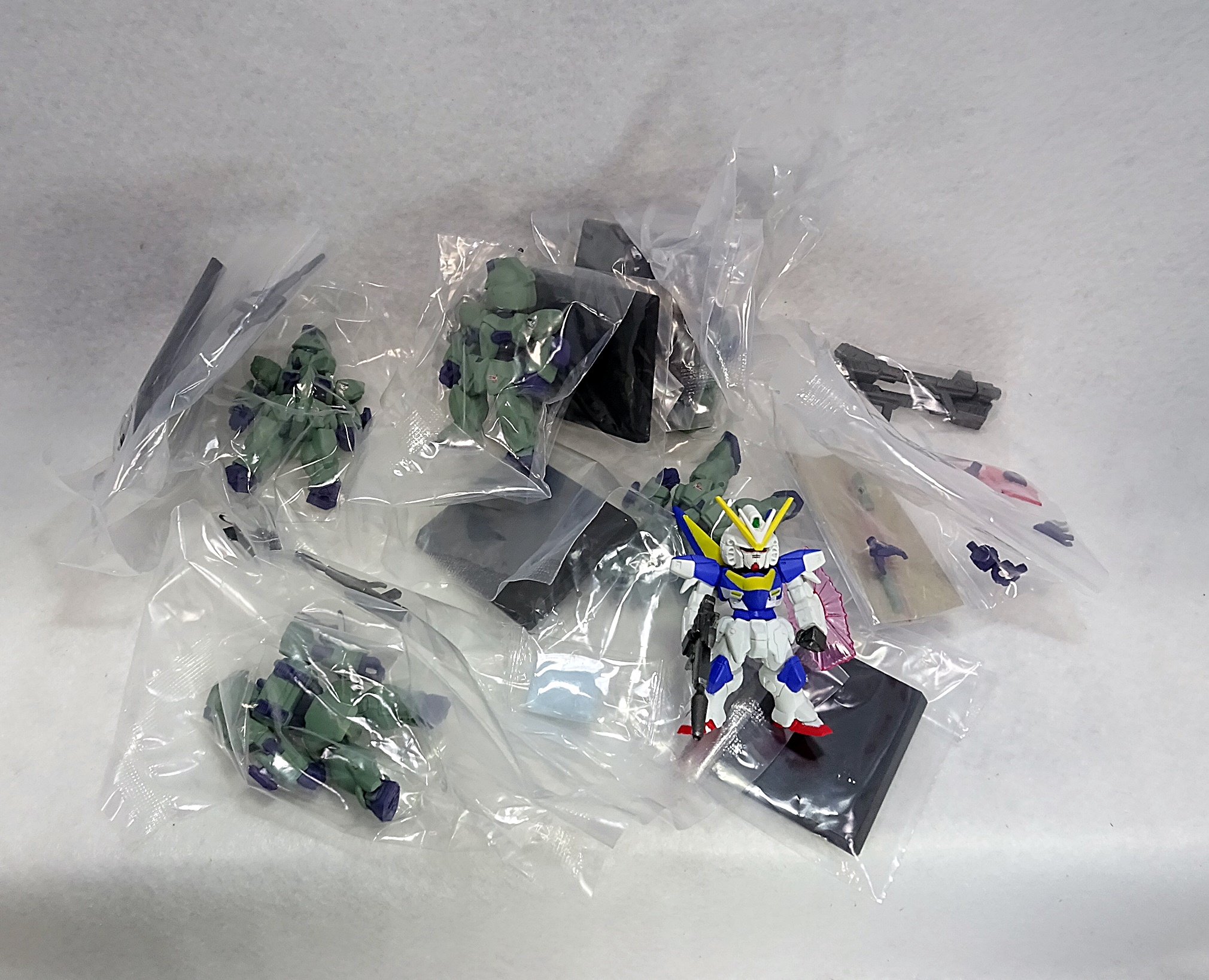 食玩 ガンダムコンバージ:CORE 機動戦士Vガンダム シュラク隊セット