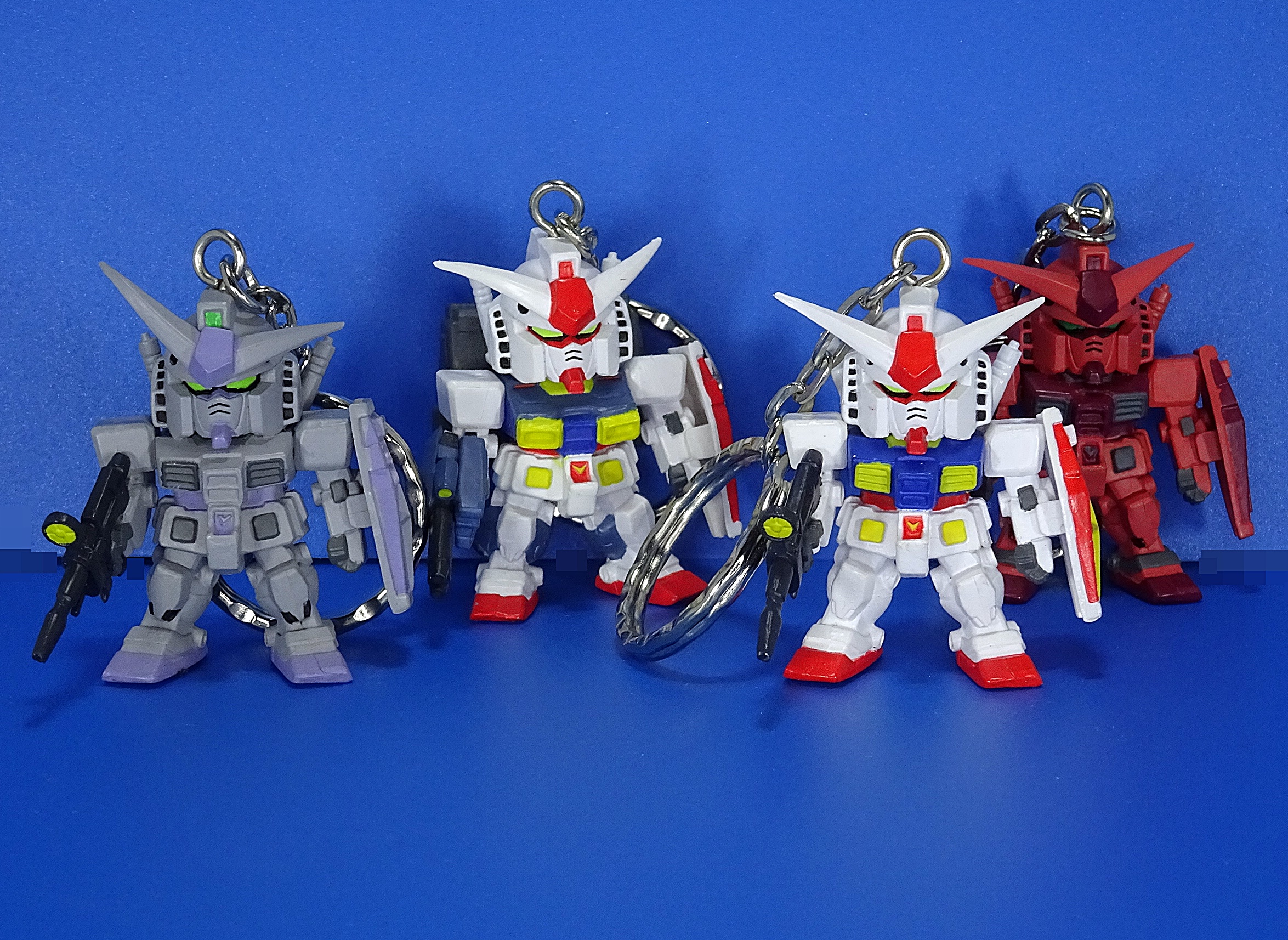 プライズアイテム ガンダムシリーズ フィギュアキーホルダー RX-78/79