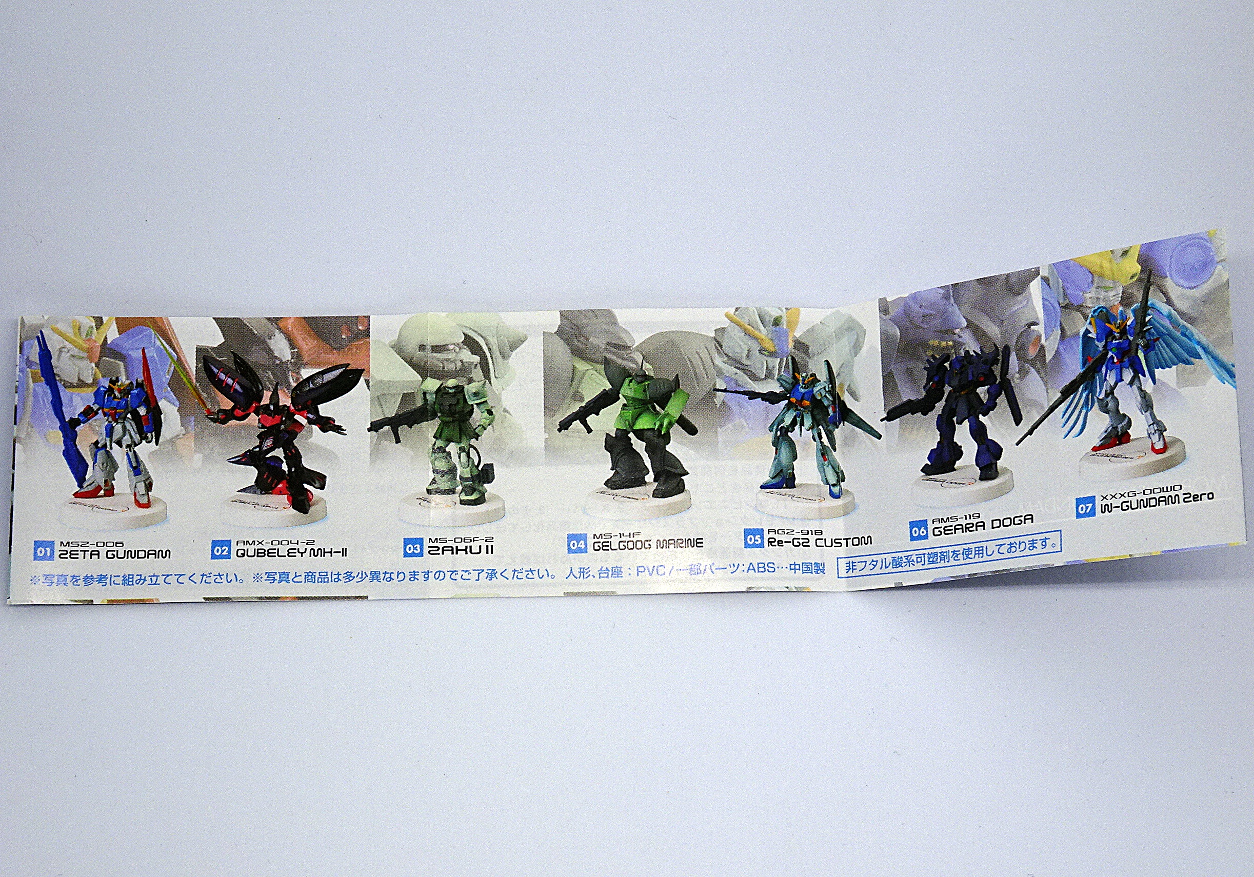 食玩 ガンダムミニフィギュアセレクション プラス-2 | ガンダム中心で