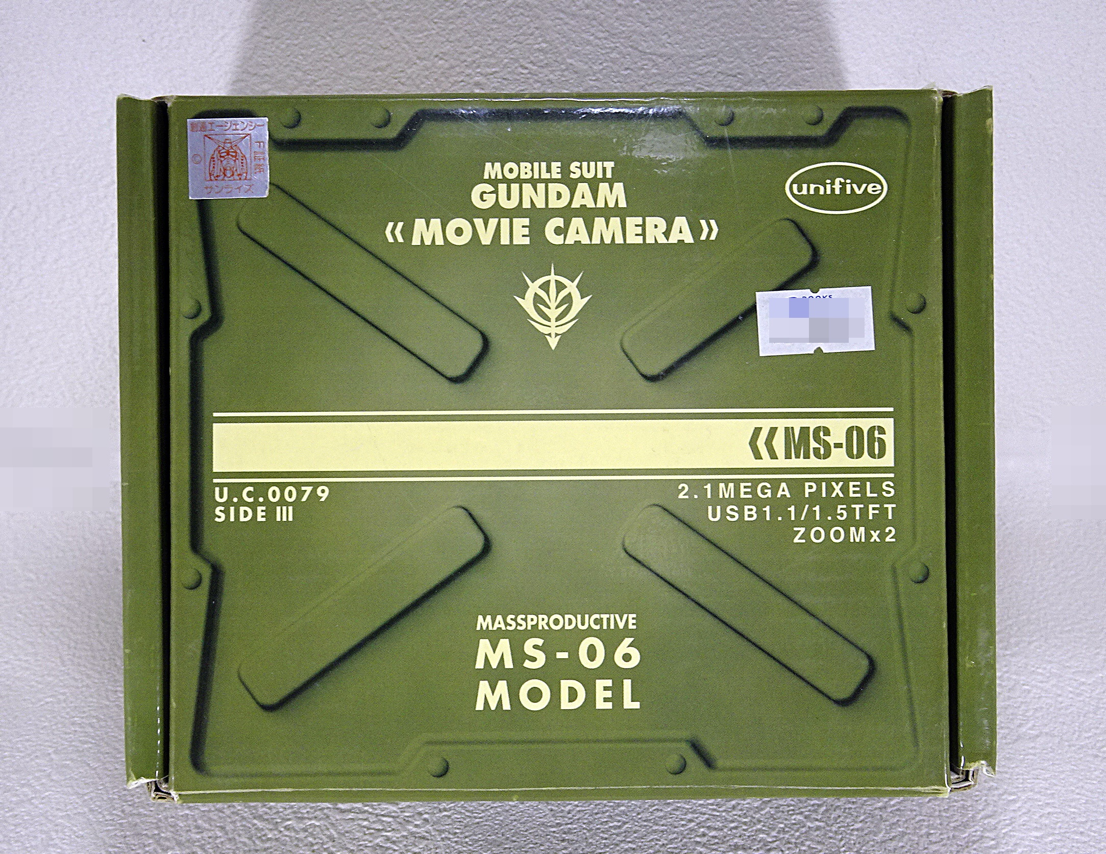 新品、未使用❗ガンダムムービーカメラ ガンダム ムービーカメラ MS-06モデル | ガンダム中心で気ままに書き