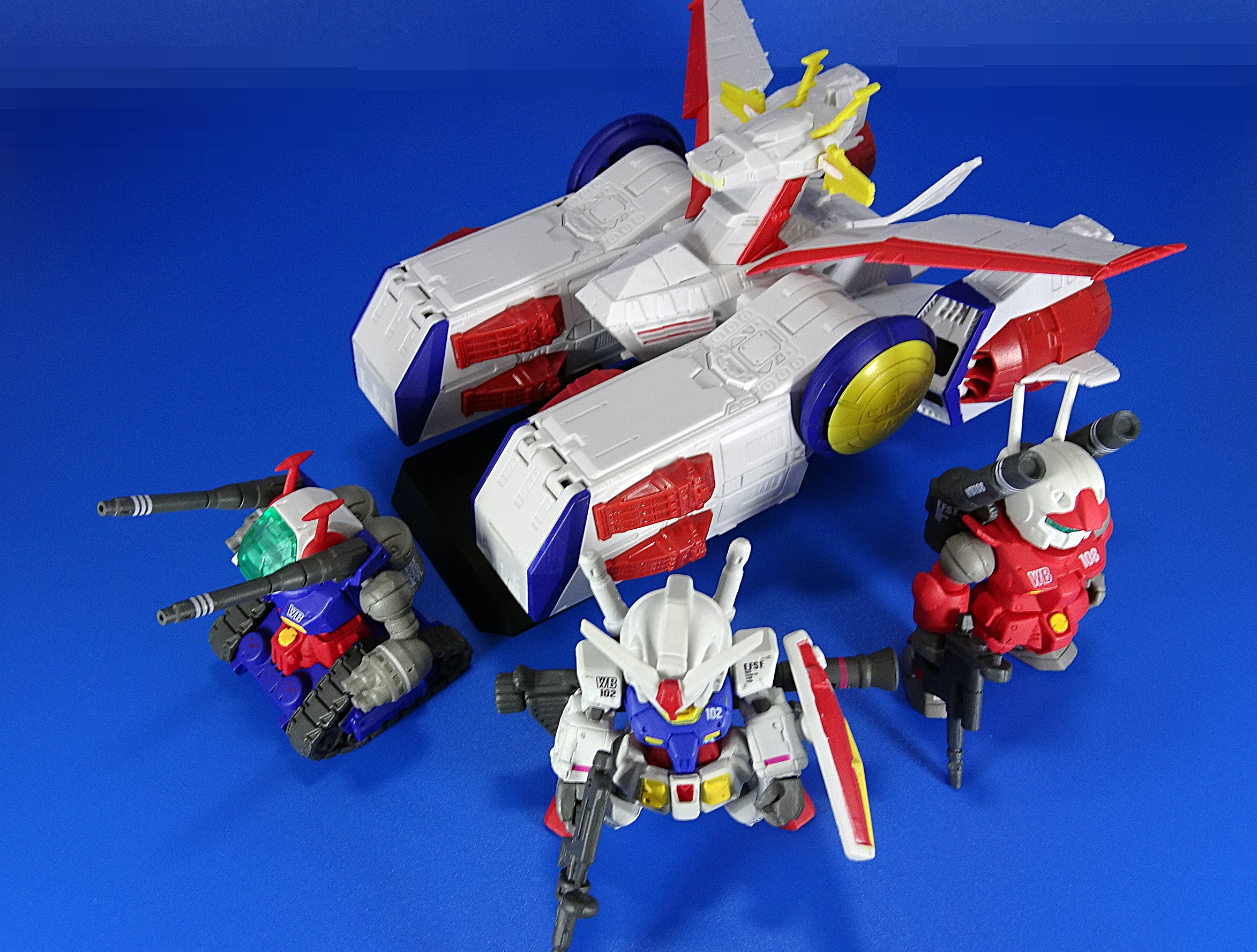 食玩 プレミアムバンダイ FWガンダムコンバージSB ペガサス級強襲揚陸