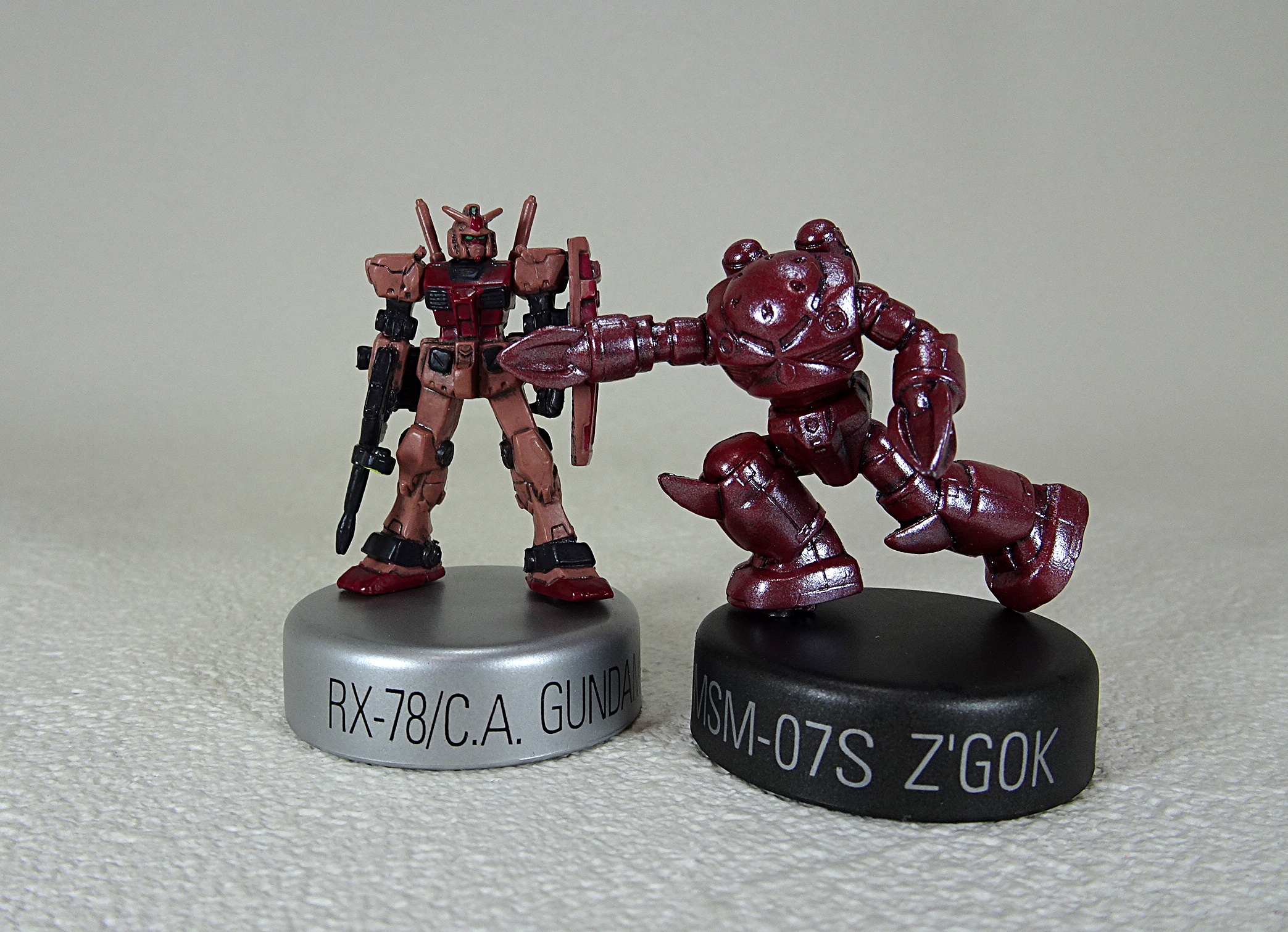 食玩 ガンダムミニフィギュアセレクション シャア専用セレクション