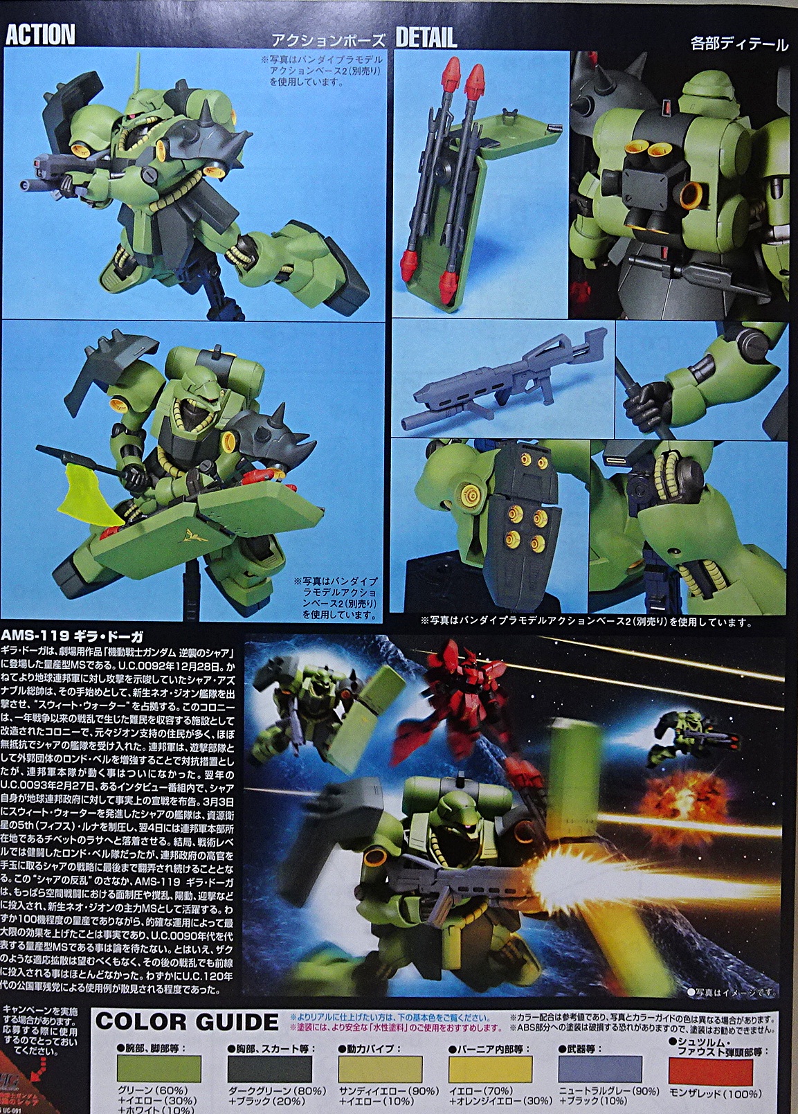 プレミアムバンダイ HGUC 1/144 機動戦士ガンダムUC アイザック/ガザC