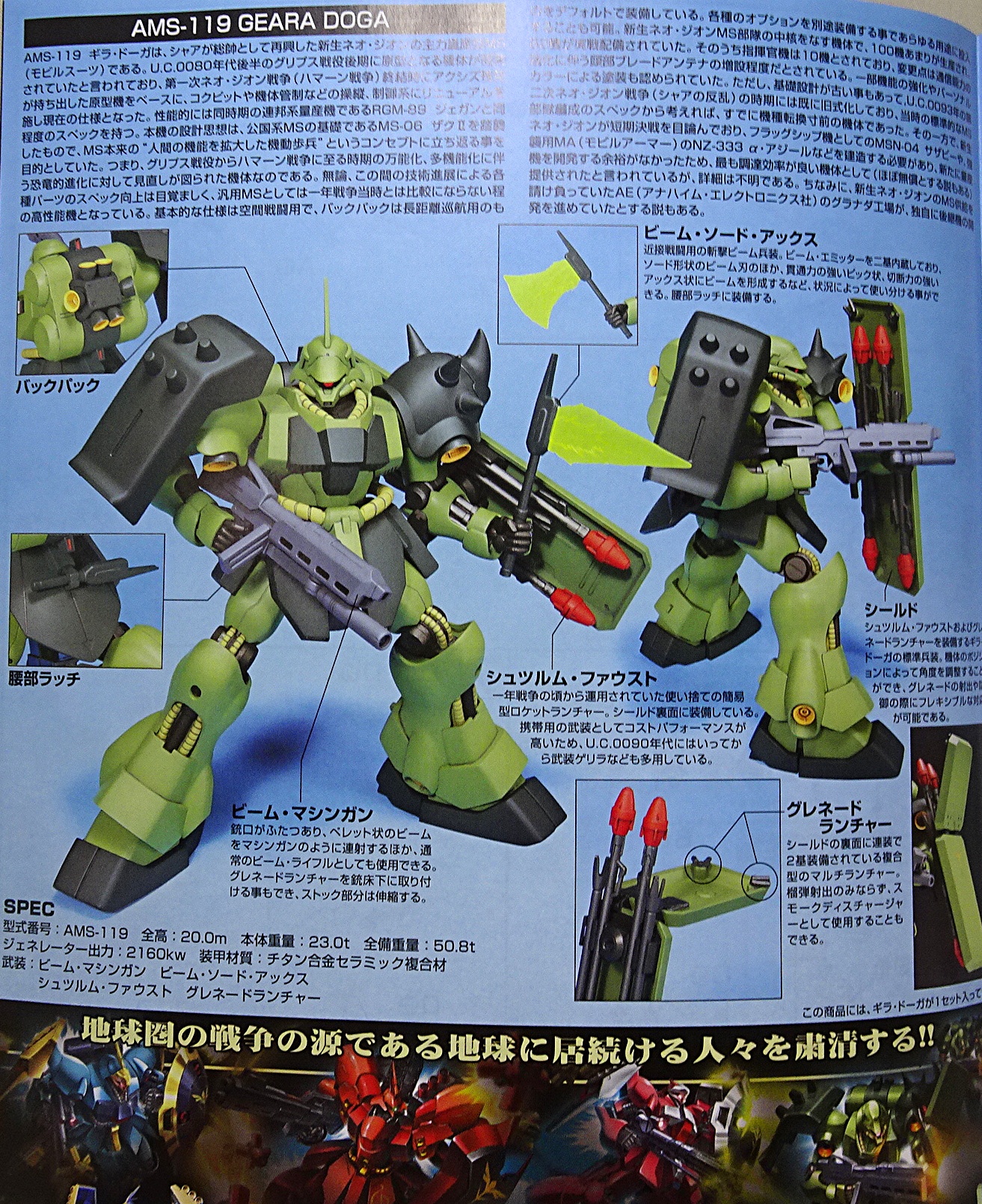 プレミアムバンダイ HGUC 1/144 機動戦士ガンダムUC アイザック/ガザC