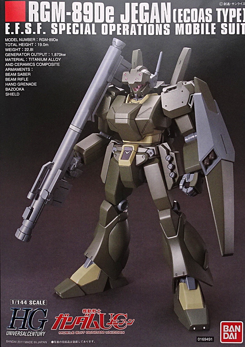ガンプラ HGUC 1/144 機動戦士ガンダムUC ジェガン(エコーズ仕様