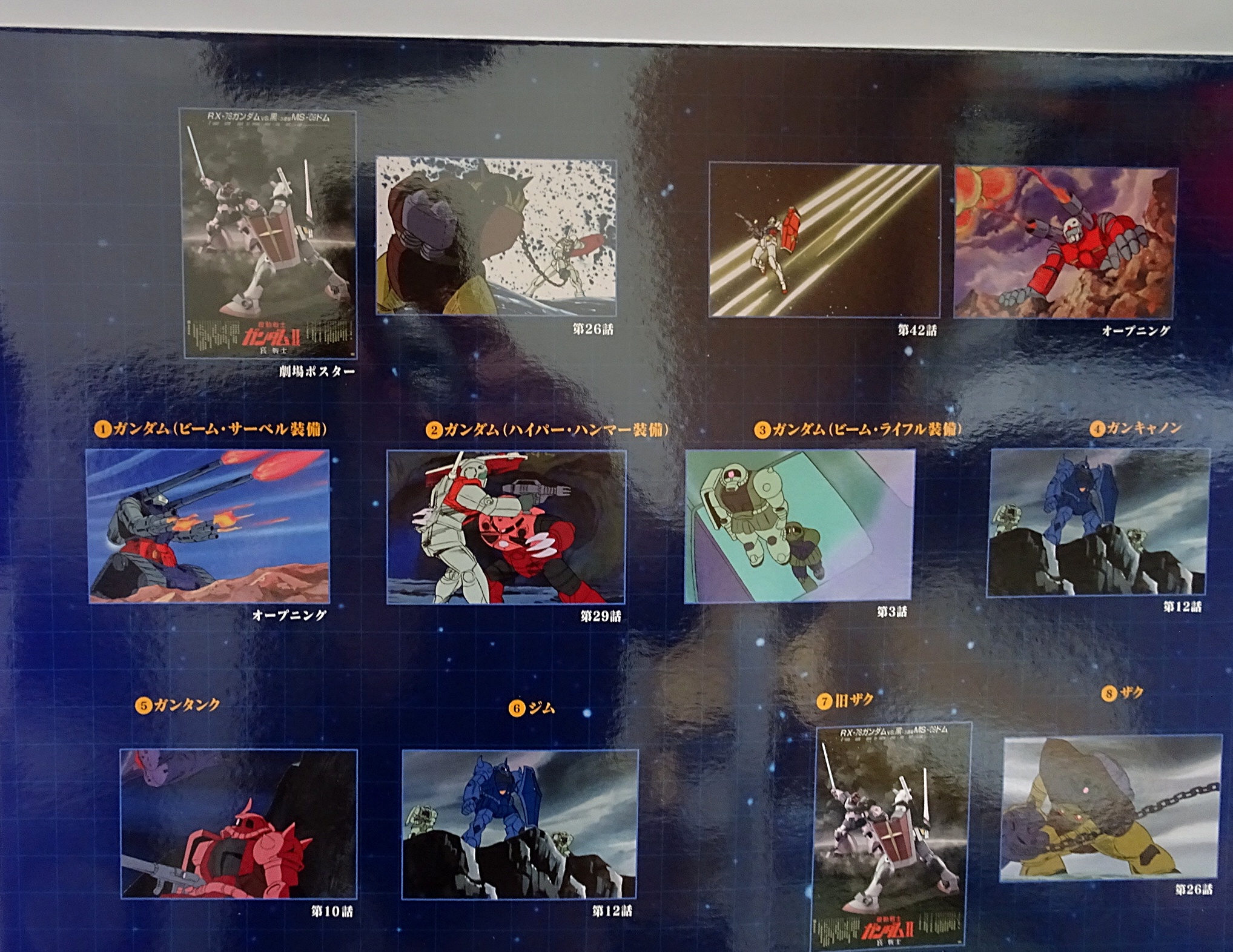 プレミアムバンダイ チョコサプ 機動戦士ガンダム コレクタブルケース