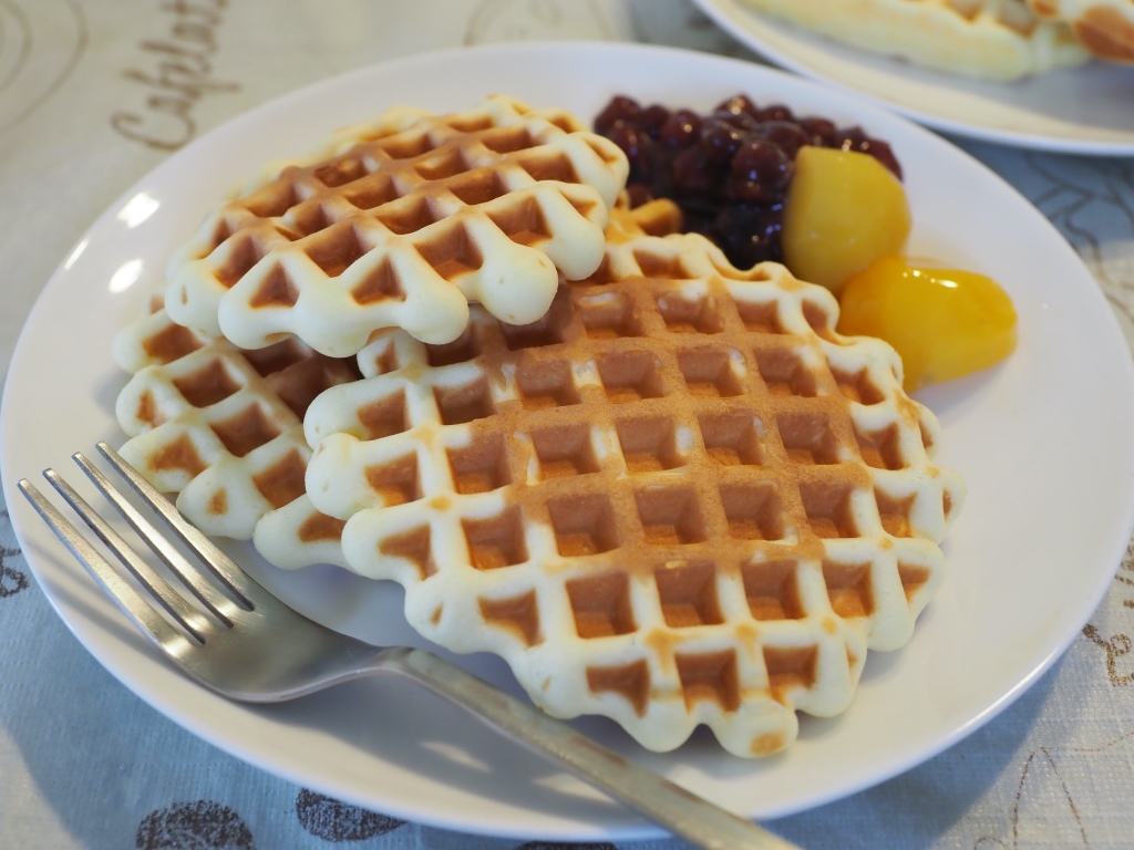 グルテンフリーワッフル