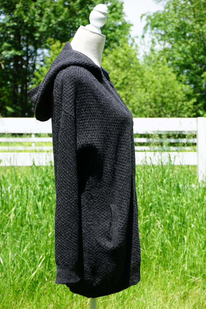 ジャケット・アウター OVY echeveria alpaca wool trip jkt navy Hooded Alpaca Sweater, Unisex, Alpaca Cardigan, Peruvian