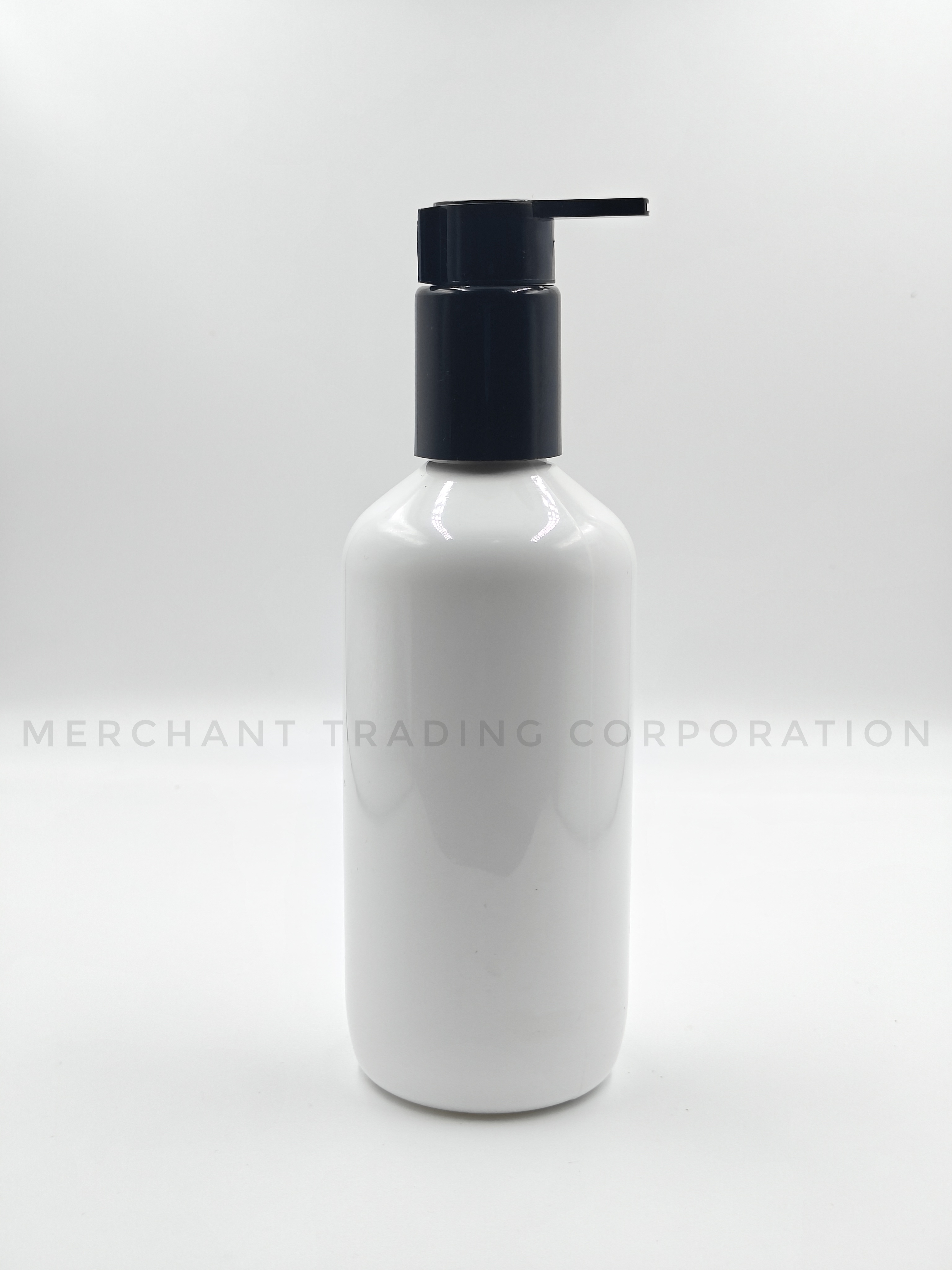 300ml Milky White Boston Pet Bottle